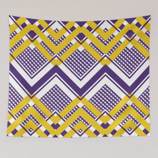 Item preview, Purple and yellow zig zag pattern designed and sold by BLMcreations.