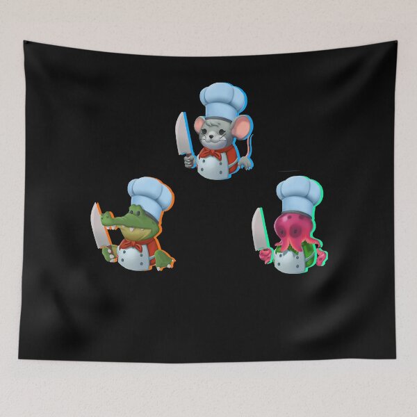 Item preview, Cooking With Teammates Is Very Fun Overcooked Game Pack -  Alligatormouseoctopus Amelie Lens designed and sold by FolgeOvercooked.
