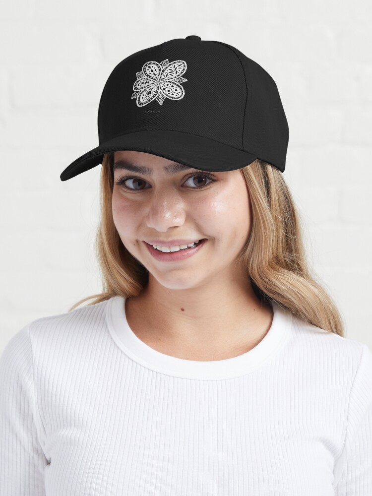 Thumbnail 6 von 7, Cap, Magic Flower white, Helen Berchtold designt und verkauft von HelenElisabeth.