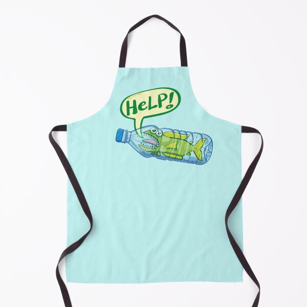 Item preview, Fish inside a plastic bottle asking for help designed and sold by Zoo-co.