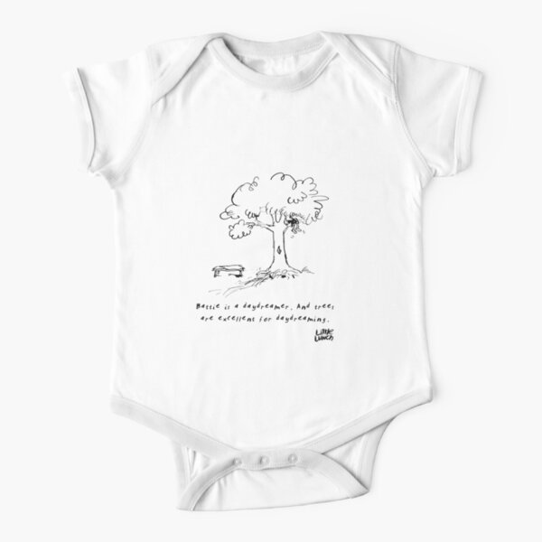 Little Lunch: The Old Climbing Tree Short Sleeve Baby One-Piece