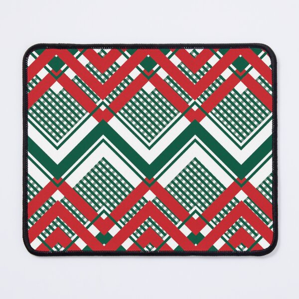 Item preview, Red and green zig zag pattern designed and sold by BLMcreations.