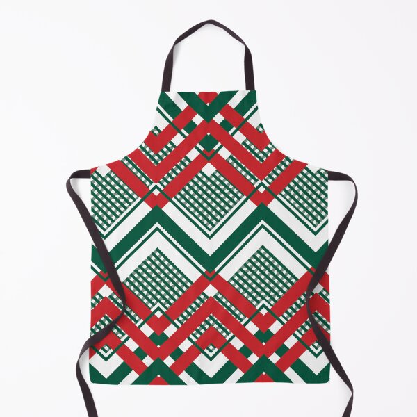 Item preview, Red and green zig zag pattern designed and sold by BLMcreations.