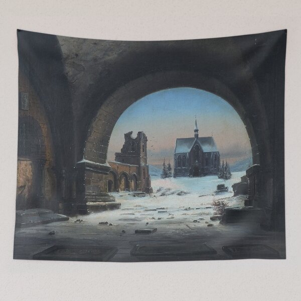 Item preview, Gothic architecture in the snow (Architektura) - Bedřich Wachsmann designed and sold by Vintage Designs +.