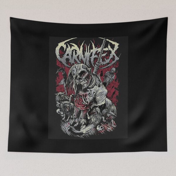 Item preview, Vintage Retro Band Carnifex Art Logo designed and sold by Joseph Towett.