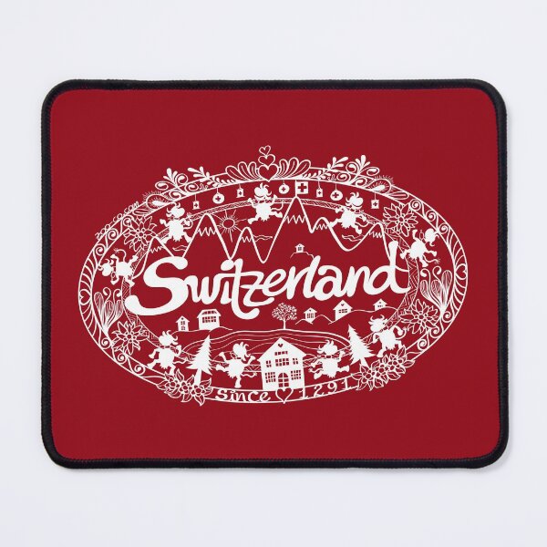 Item preview, Suiza desde 1291 en tijeras cortan arte versión humorística designed and sold by Zoo-co.