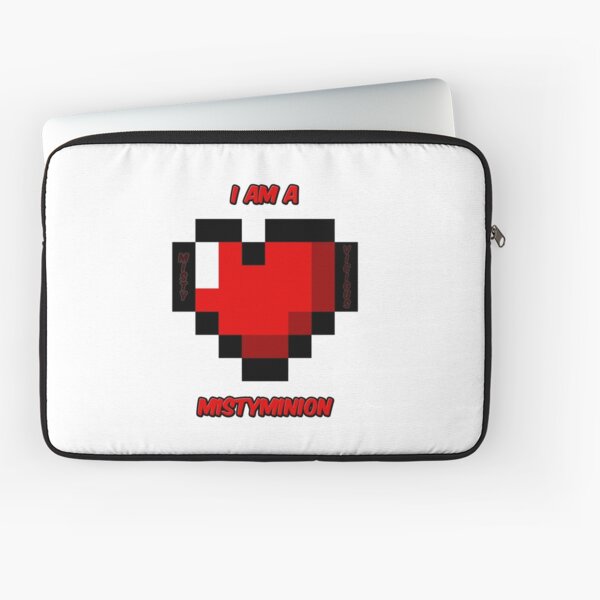 I am a MistyMinion - Red Heart Laptop Sleeve