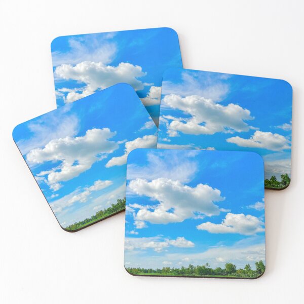 Item preview, Beautiful Blue sky Summer Sunset river sunset clouds Waves t shirt design designed and sold by STDesignss.