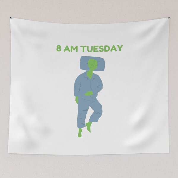 Item preview, 8 AM Tuesday designed and sold by SKdarealshop.