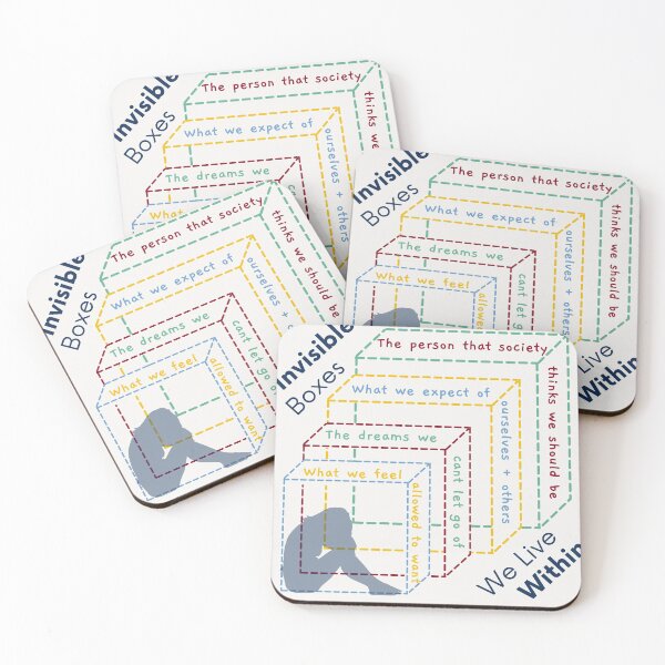Item preview, Invisible Boxes designed and sold by Grace Huntley.