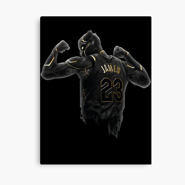 Lebron James Panther Canvas Prints for Sale | Redbubble