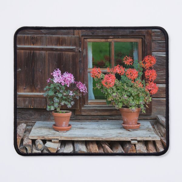 Item preview, Window and Geraniums designed and sold by Yair Karelic.