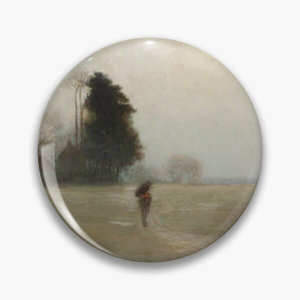 Item preview,  Man Crossing a Field at Dusk - Benjamin Haughton designed and sold by Vintage Designs +.