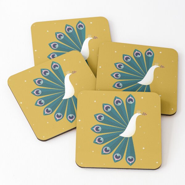 Item preview, Ornamental Peacock on Gold designed and sold by littleclyde.