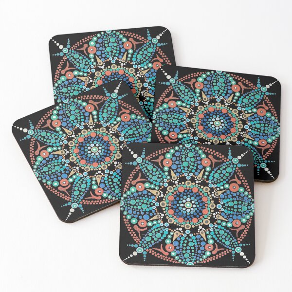Item preview, Blue Copper Fish Mandala designed and sold by Gerri Kleinberg.