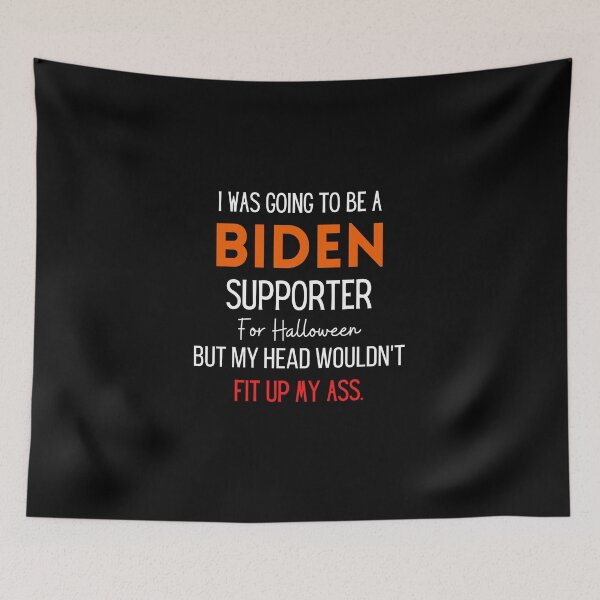 Item preview, I Was Going To Be A Biden Supporter For Halloween designed and sold by CreativeMansion.
