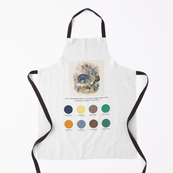 Item preview, Colour Palette of Cover of A history of the earth and animated nature (1820) by Oliver Goldsmith (1730-1774) designed and sold by CoffeewithAnh.