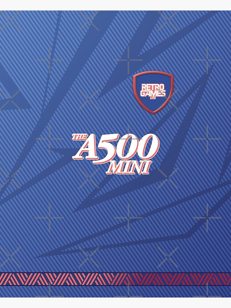 "TheA500 Mini Soccer Jersey (London Blue)" Poster for Sale by