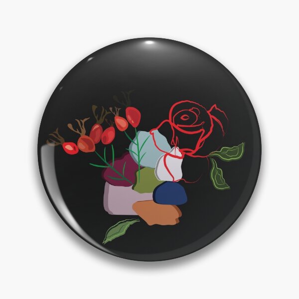 Item preview, Rose seed motif designed and sold by spiffythings.