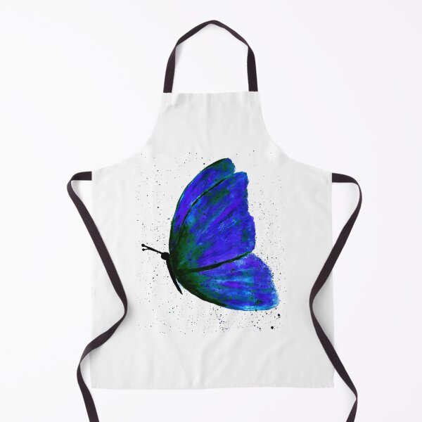 Item preview, Butterfly watercolor blue designed and sold by Moonyflower.