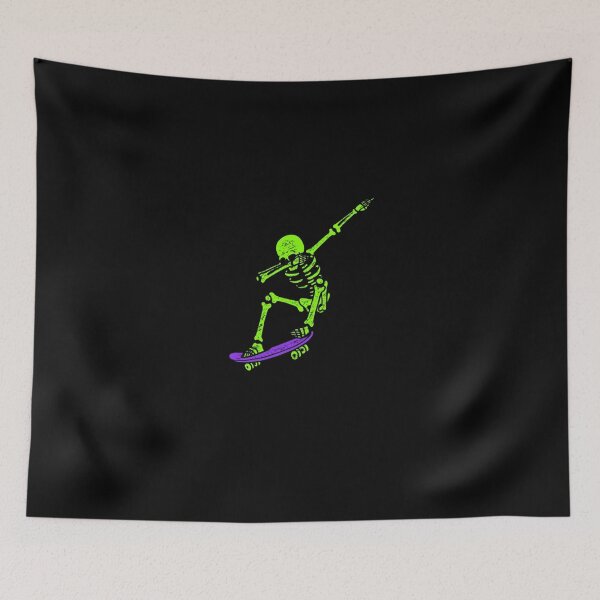 Item preview, Dabbing Skeleton Skateboarding Shirt Dab Skull designed and sold by BTGTEES.