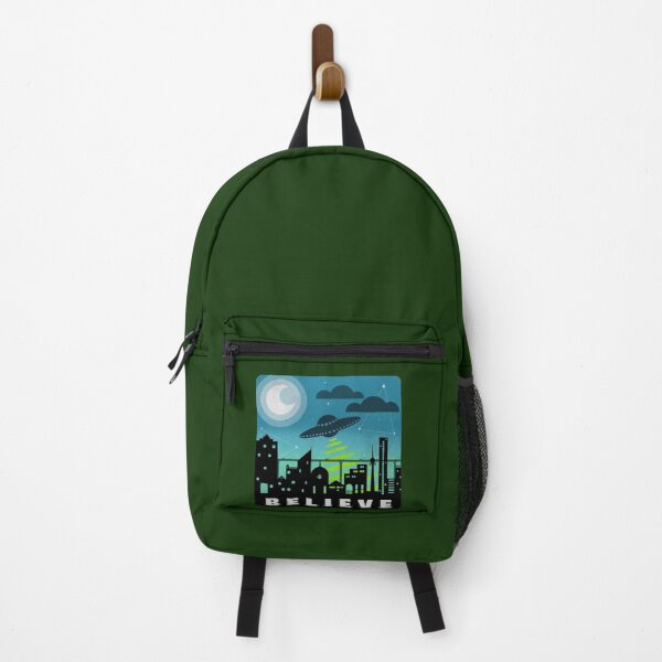 Item preview, Believe in aliens city nightscape Classic designed and sold by PixyApparel.