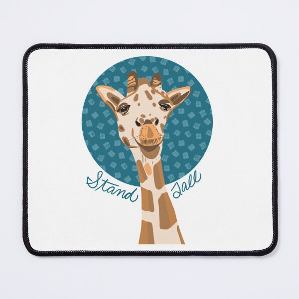 Item preview, Cute giraffe with “stand tall” quote designed and sold by Zendays.