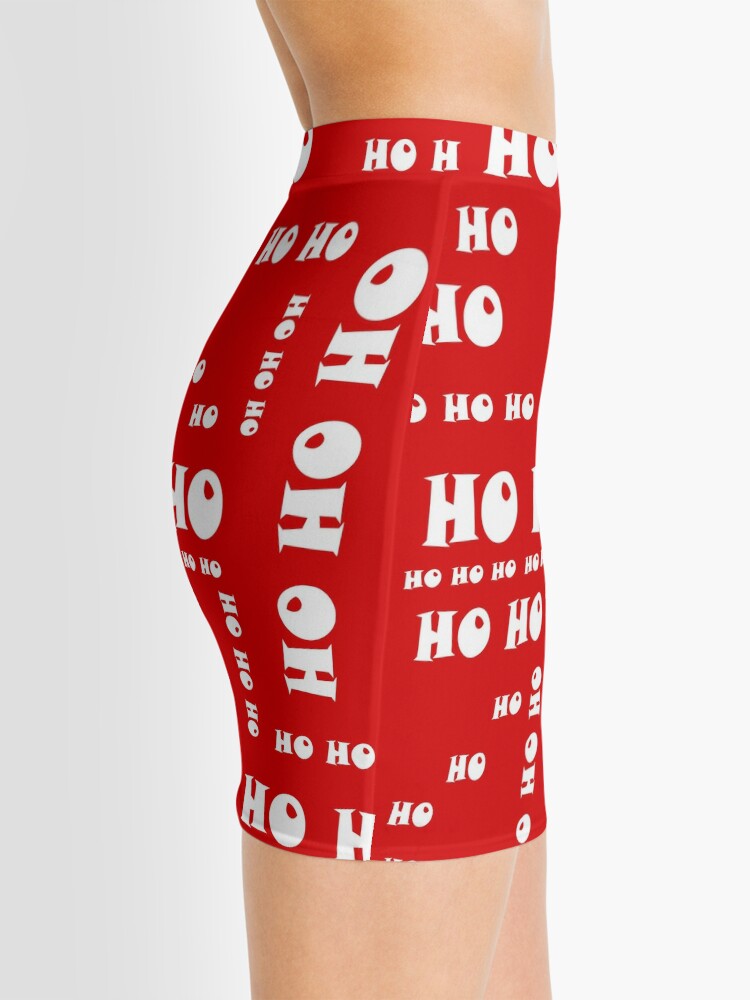 Alternate view of HO HO HO Mini Skirt
