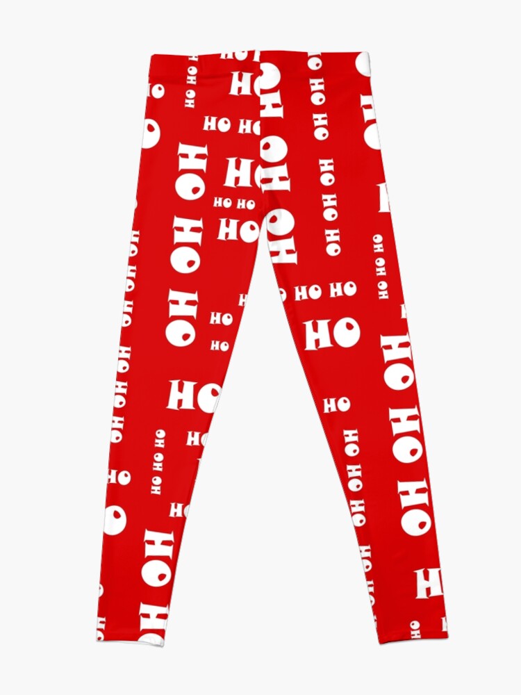 Alternate view of HO HO HO Leggings