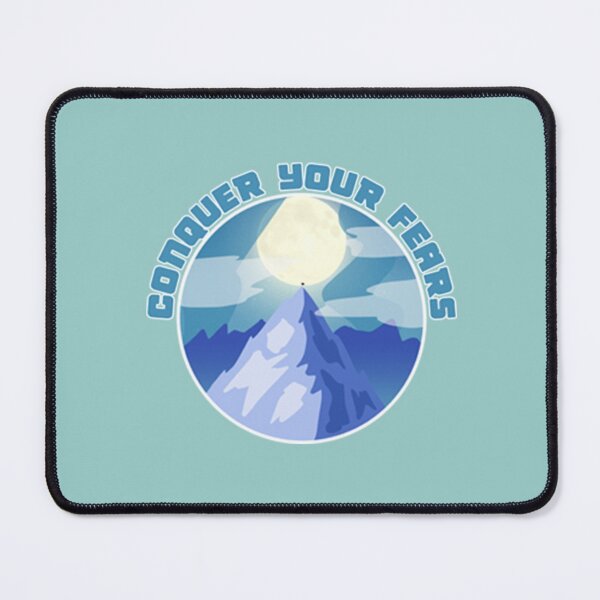 Item preview, Conquer your fears! Achieve your goals! designed and sold by MazeCustom1.