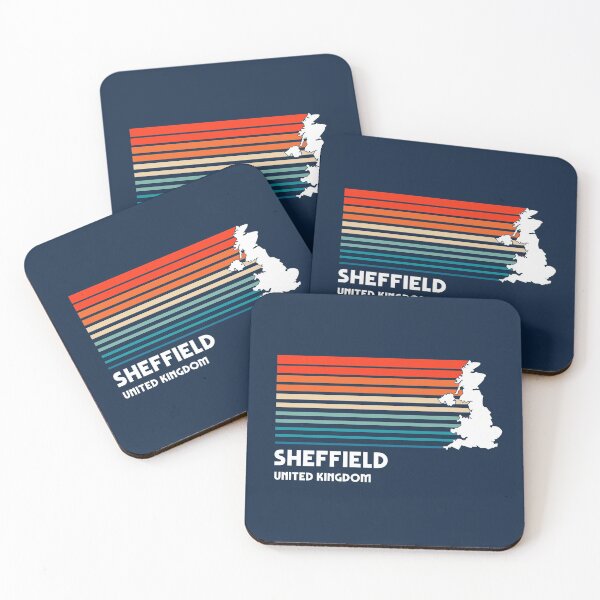 Item preview, Sheffield United Kingdom Retro Vintage Style UK Graphic designed and sold by toutwearapparel.