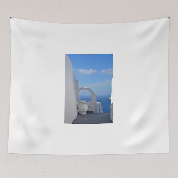 Item preview, White architecture and amphora in Santorini, Greece designed and sold by oanaunciuleanu.