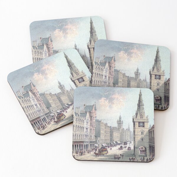 Item preview, Vintage Illustration of the Trongate, Glasgow designed and sold by yourscotland.