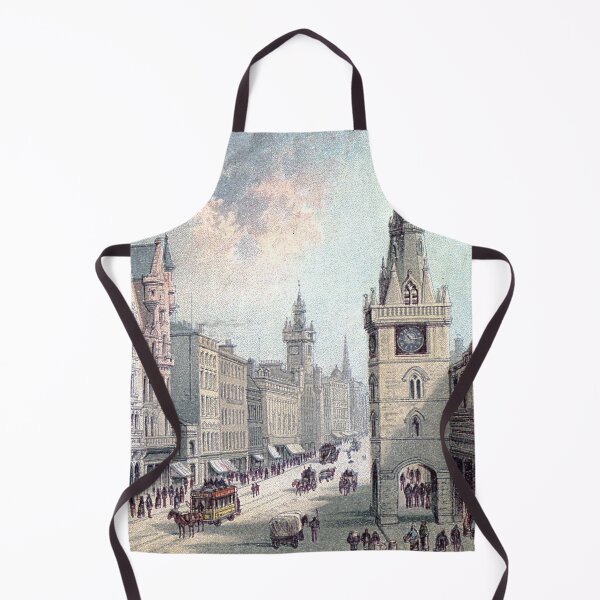 Item preview, Vintage Illustration of the Trongate, Glasgow designed and sold by yourscotland.