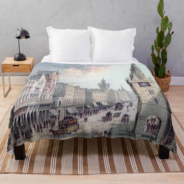 Item preview, Vintage Illustration of the Trongate, Glasgow designed and sold by yourscotland.