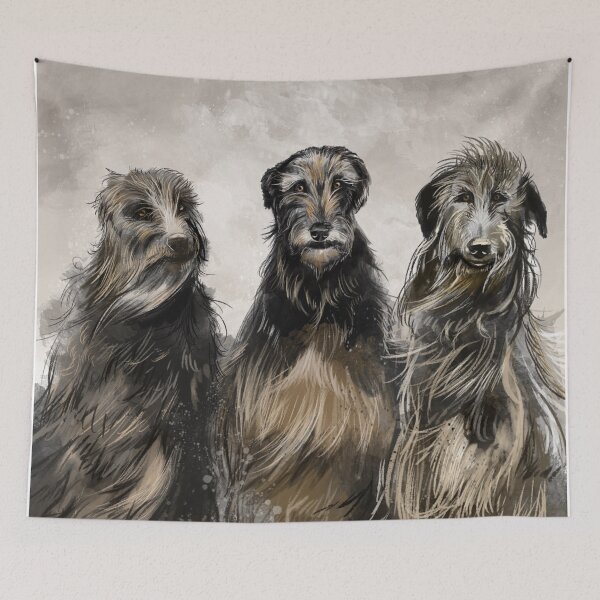 Item preview, The Scottish Deerhound designed and sold by Purpele Svillo Collective.