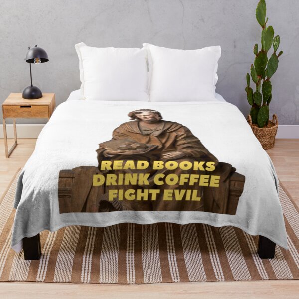 Item preview, Read Books Drink Coffee Fight Evil designed and sold by thundercandy.