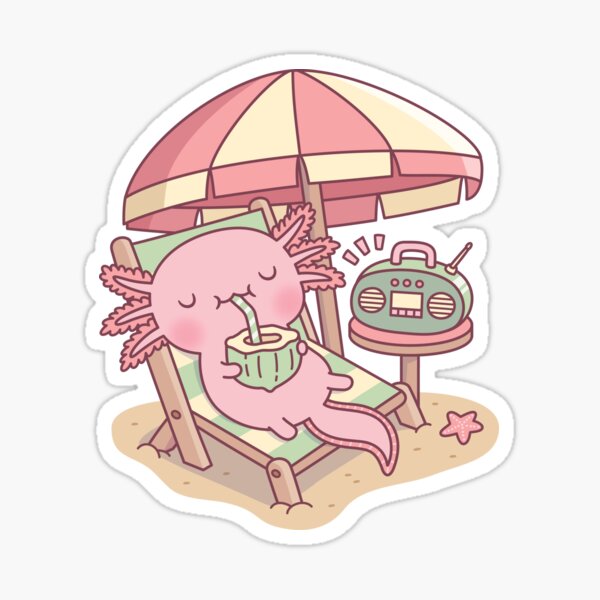 Pipstickers Axolotl Fun Stickers