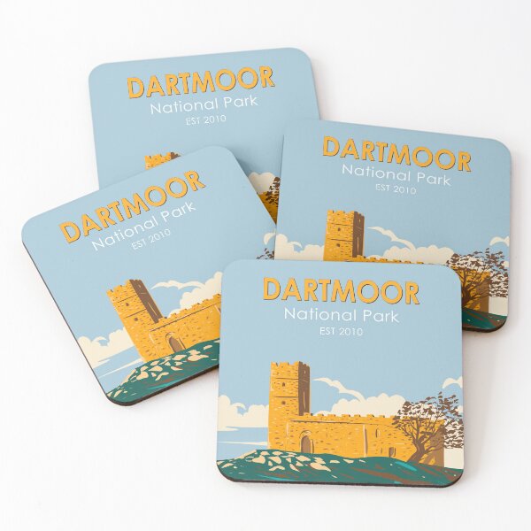 Item preview, Dartmoor National Park Brentor Church England Vintage designed and sold by KrisSidDesigns.