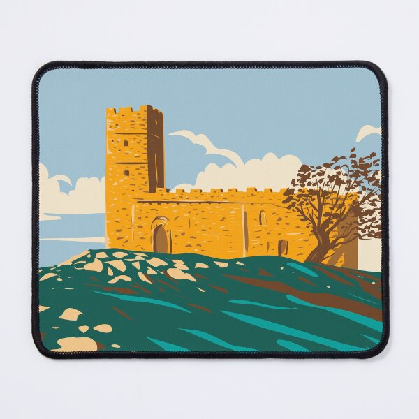 Item preview, Dartmoor National Park Brentor Church England Vintage designed and sold by KrisSidDesigns.