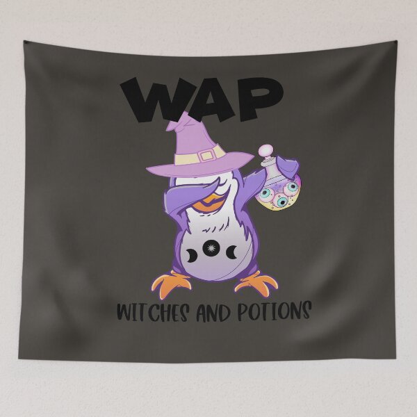 Item preview, Wap witches and potions penguin Halloween - men/kids/ women / Halloween  designed and sold by Designs Of all kinds.