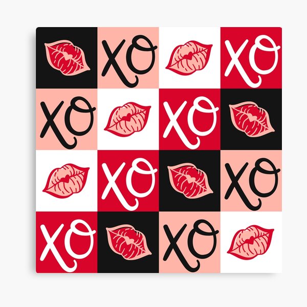 Red LV Kisses – Canvas Cultures