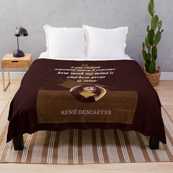 Item preview, René Descartes - I am indeed amazed when I consider how weak my mind is and how prone to error designed and sold by Syahrasi.