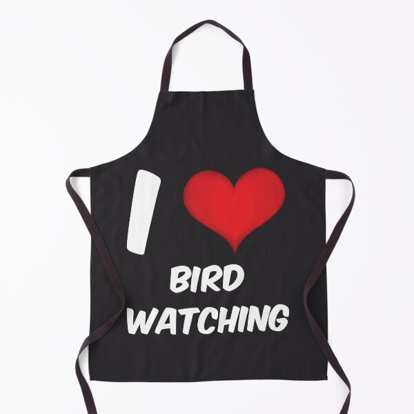 Item preview, I love birdwatching Big Red Love Heart designed and sold by Click-Like.
