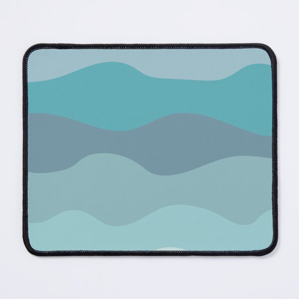 Item preview, Teal soft waves pattern designed and sold by Teallady.