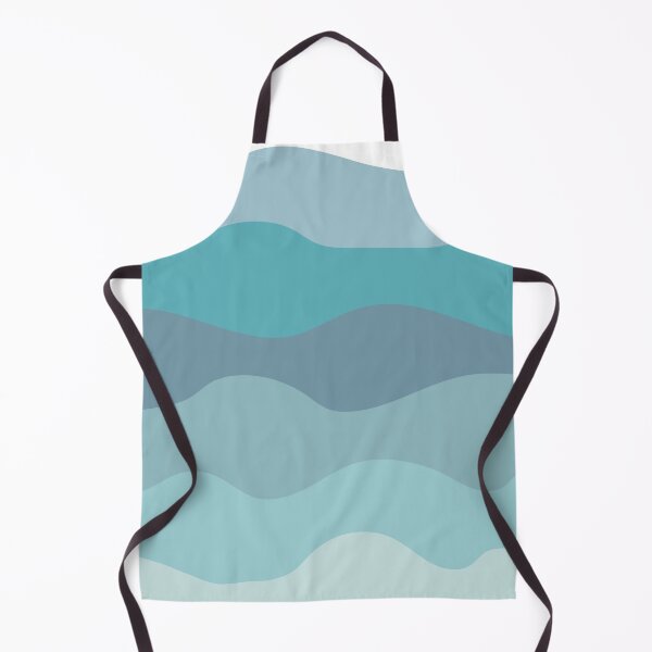 Item preview, Teal soft waves pattern designed and sold by Teallady.