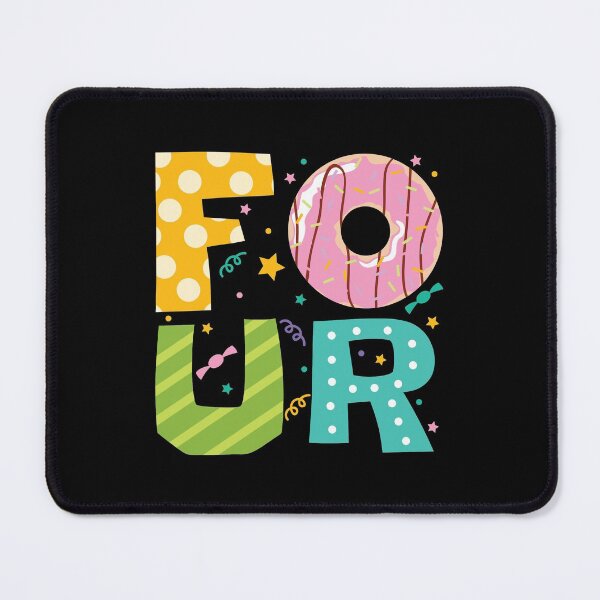 Item preview, Donut Birthday Four Year Old 4 designed and sold by jaygo.