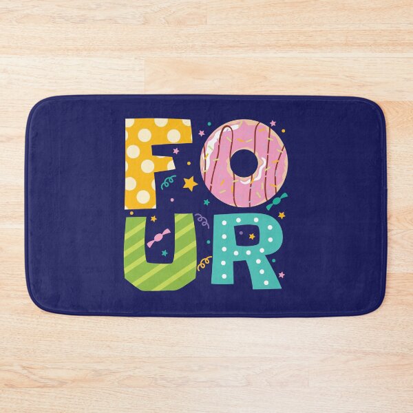 Item preview, Donut Birthday Four Year Old 4  designed and sold by jaygo.