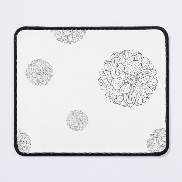 Item preview, Daliah flower pattern designed and sold by Smileycreation.