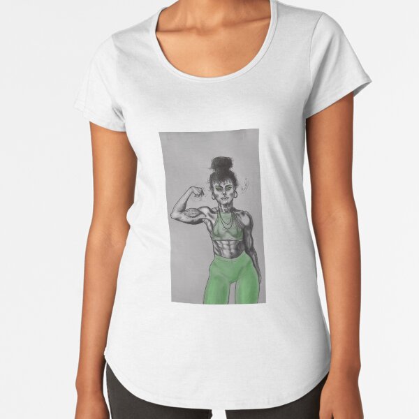 We Rise By Lifting Others // Premium Scoop T-Shirt